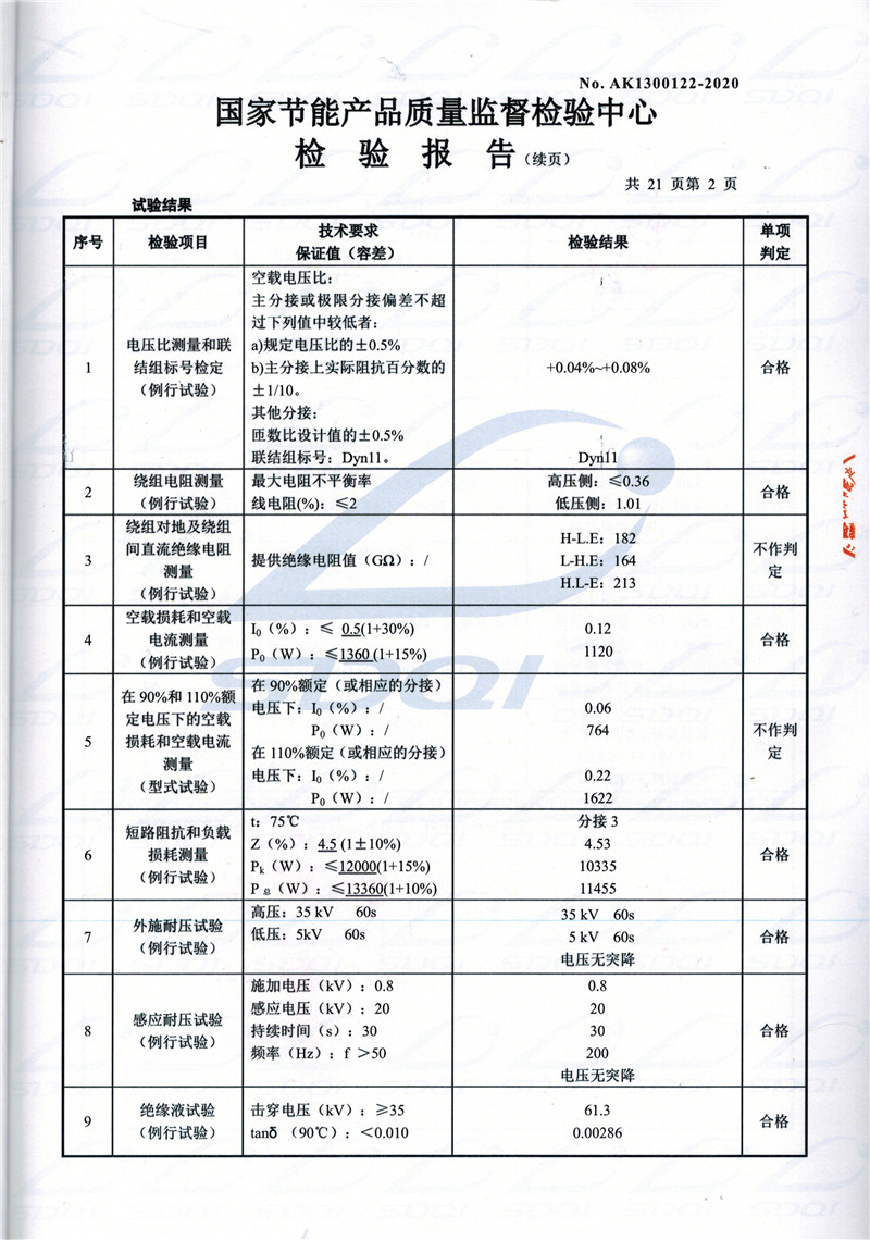 高低压试验报告-S11-1250阿尔山阿尔山阿尔山油浸式变压器-2.jpg